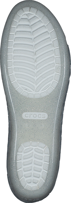 Crocs Isabella Jelly Flat W Oyster With Glitter