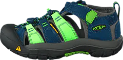 Keen - Newport H2-Kids Poseidon/Jasmine Green Multi