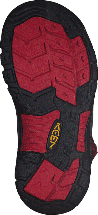 Keen - Newport H2-Kids Black/Racing Red Multi