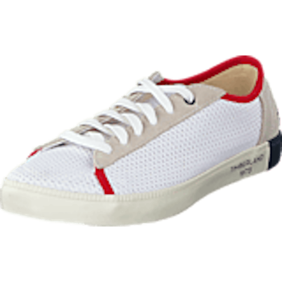 Newport Bay Suede&Mesh Pl White Mesh&Suede