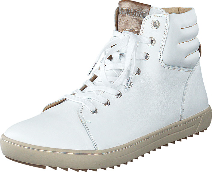 Bartlett Natural Leather White