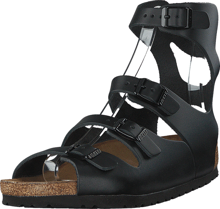 Birkenstock - Athen Regular Smooth Leather Black