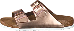 Birkenstock - Arizona Slim Smooth Leather Metallic Copper