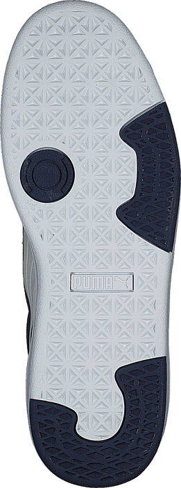 Puma - Suede S Peacoat-White-New Gold