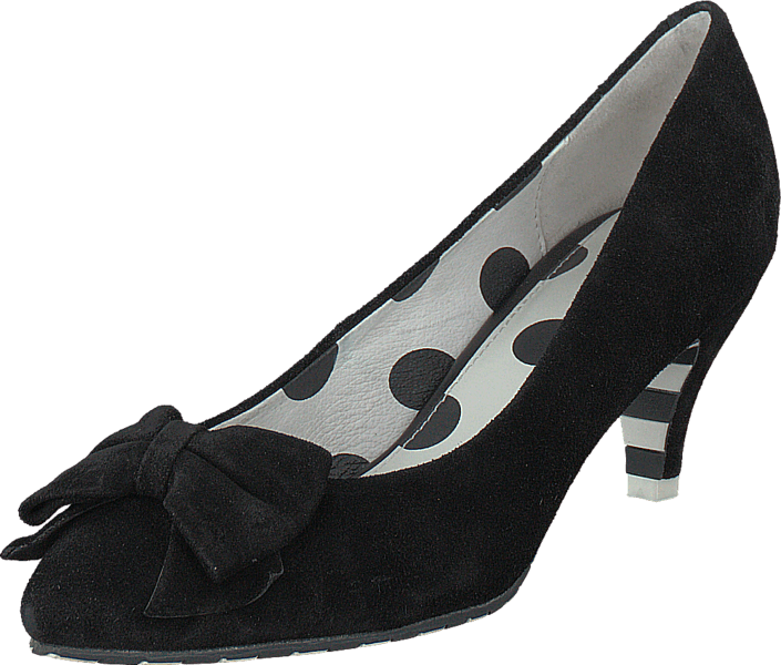 Lola Ramona - Kitten Black Suede