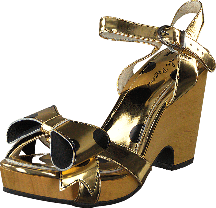 Lola Ramona - Betty Gold Mirror/black