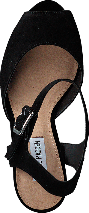 steve madden bundle up black leather