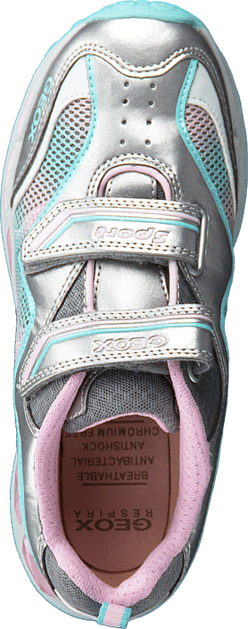 Geox - Shuttle Girl Silver/Pink