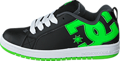 DC Shoes - Dc Kids Court Graffik Shoe Blk/Grs