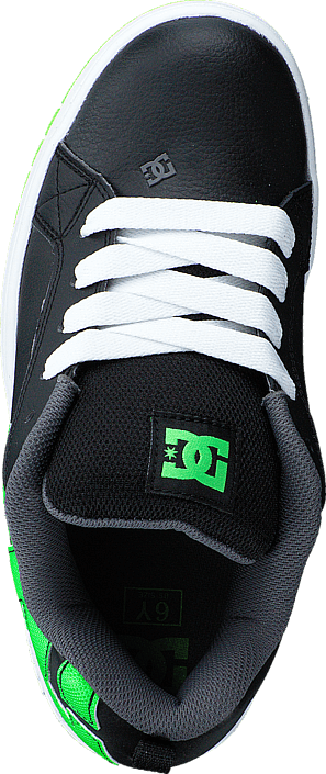 DC Shoes - Dc Kids Court Graffik Shoe Blk/Grs