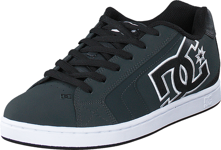 Dc Net Shoe Grey/Black/White