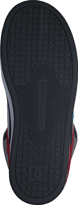 DC Shoes - Dc Kids Rebound Shoe Grey/Grey/Red