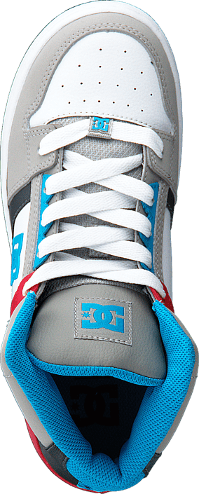 DC Shoes - Dc Kids Rebound Shoe Grey/Grey/Red