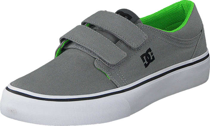 DC Shoes - Dc Kids Trase V Shoe Grey/Black/Green