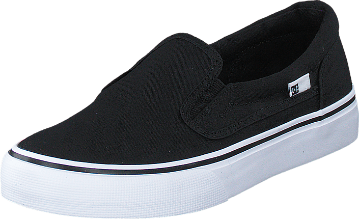 DC Shoes - Dc Kids Trase Slip-On Shoe Black/White