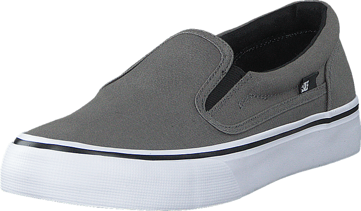 Dc Kids Trase Slip-On Shoe Grey/Black/White