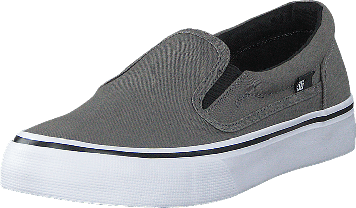 DC Shoes - Dc Kids Trase Slip-On Shoe Grey/Black/White