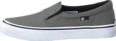 DC Shoes - Dc Kids Trase Slip-On Shoe Grey/Black/White