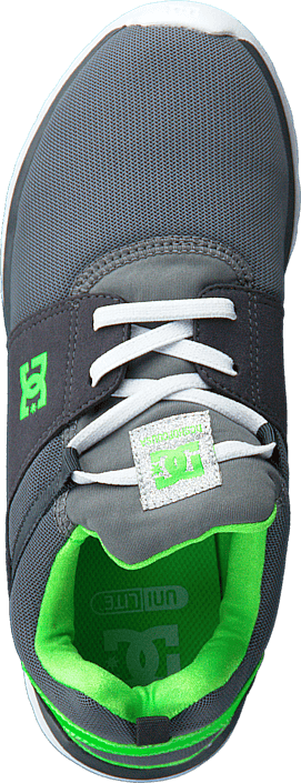 DC Shoes - Dc Kids Heathrow Shoe Grey/White/Green