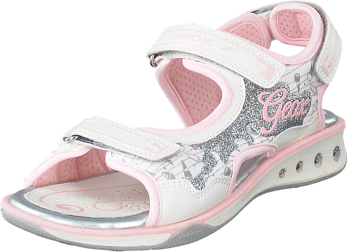 Geox - Sandal Jocker Girl White/Pink