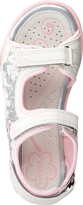 Geox - Sandal Jocker Girl White/Pink