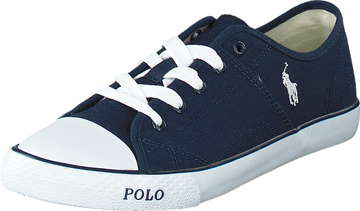Ralph Lauren Junior - Daymond Navy Canvas -White