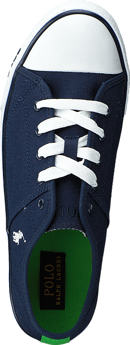 Ralph Lauren Junior - Daymond Navy Canvas -White