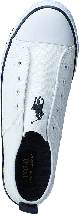 Ralph Lauren Junior - Raymond Slip On Jr Bright White Canvas