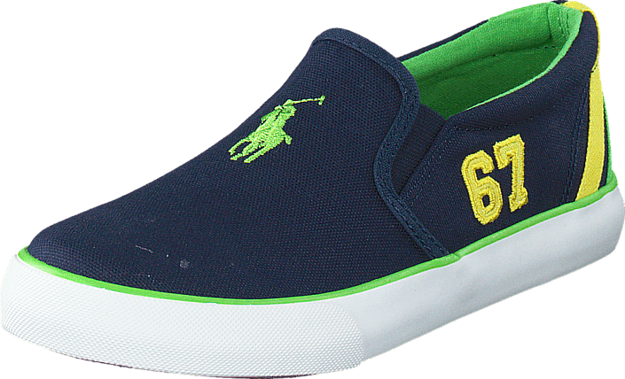 Ralph Lauren Junior - Vincent Kids Navy Canvas - Green