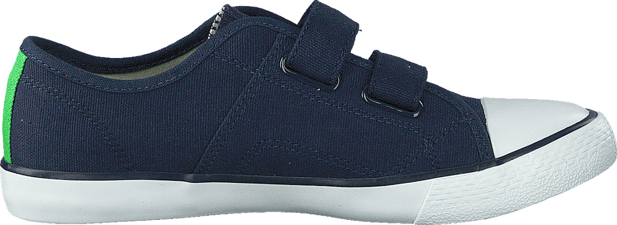 Daymond Ez Kids Navy Canvas -White