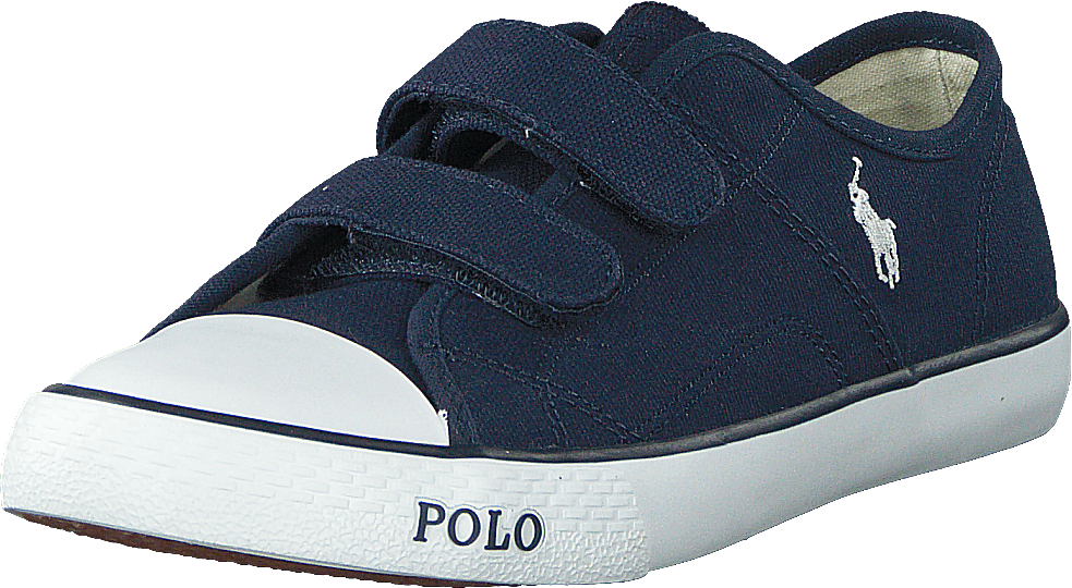 Daymond Ez Kids Navy Canvas -White