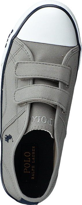 Ralph Lauren Junior - Daymond Ez Kids Grey Canvas - Navy