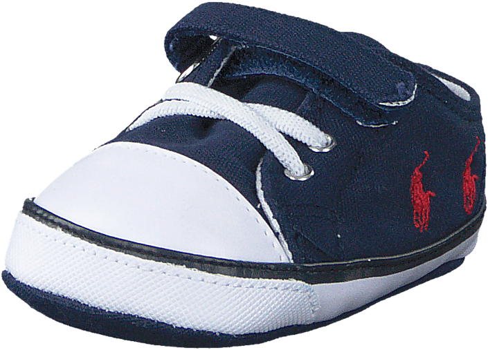 Ralph Lauren Junior - Kody Layette Navy Canvas - Red