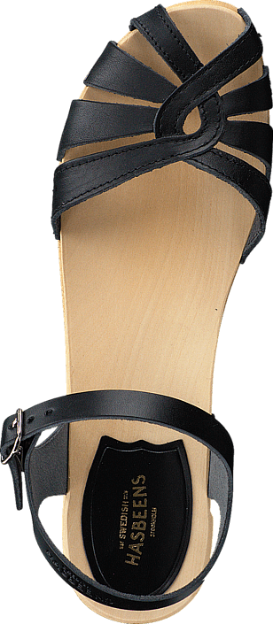 Swedish Hasbeens - Cross Debutant Black/Nature Sole