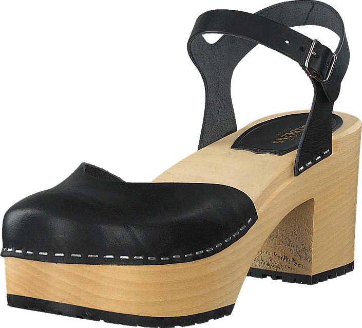 Swedish Hasbeens - Krillan Black/Nature Sole
