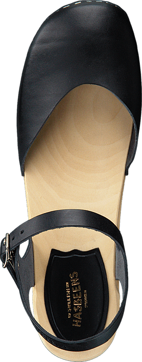Swedish Hasbeens - Krillan Black/Nature Sole
