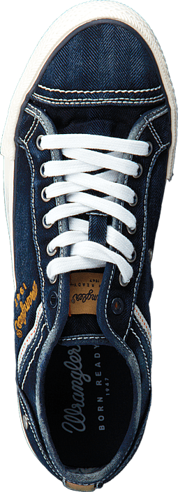 Kjøp Wrangler Starry Low Denim Blue Denim sko Online Kjøp Wrangler Starry Low Denim Blue Denim sko Online