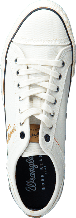 Wrangler - Starry Low Canvas White