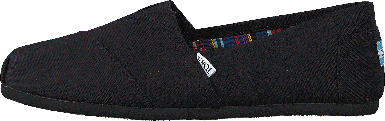 Men's Classic Black on Black, Male, Skor, Lågskor, slip-on, Svart, EU 46