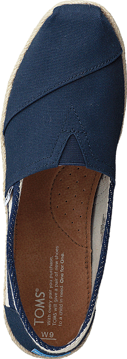 Toms - Women's Classic Stripe University Navy
