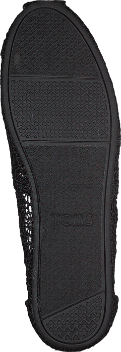 Toms - Women's Classic Alpargata Moroccan Crochet Black