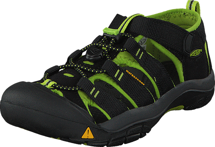Keen - Newport H2-Jr Black/Lime green
