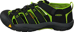 Keen - Newport H2-Jr Black/Lime green