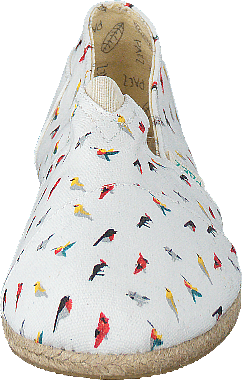 Raw White, Multicolor (Birds)