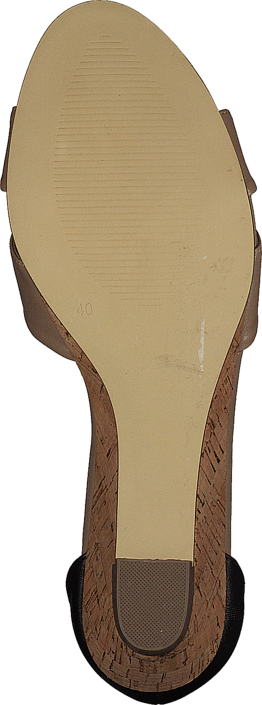 Bianco - Low Wedge Sandal Beige
