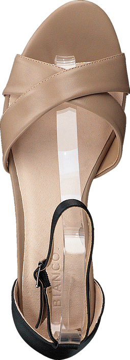 Bianco - Low Wedge Sandal Beige