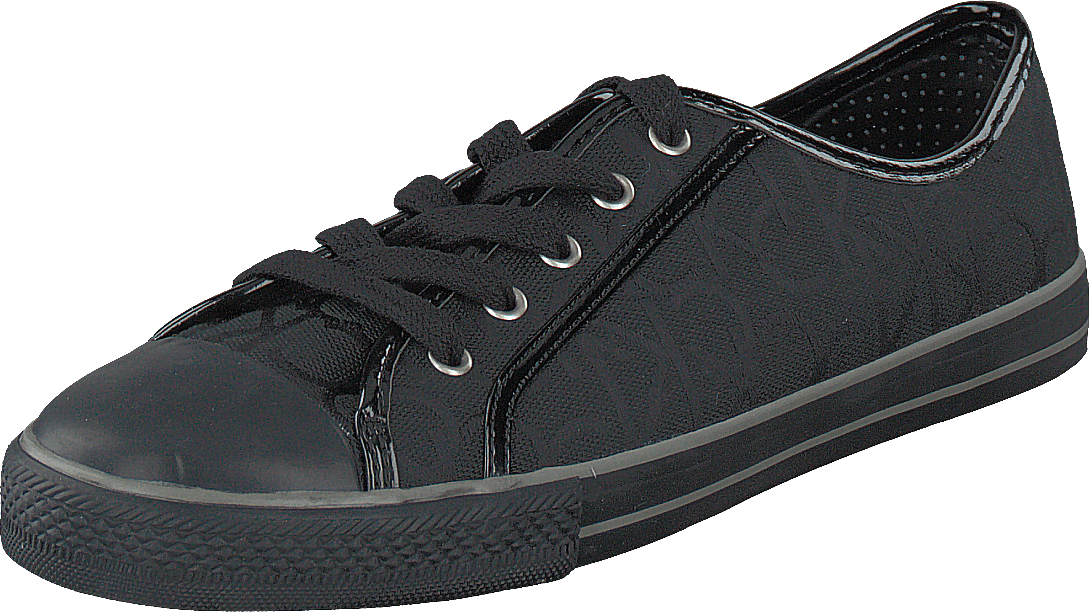 WYLIE CK LOGO JACQUARD / PATEN BLK