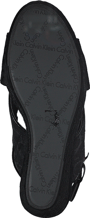 Calvin Klein Jeans - ELAINE CK LOGO JACQUARD/PATENT BBK