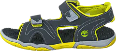 Timberland - Adventure Seeker 2 Strap Kids Dark Grey/Green