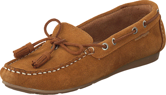 Hush Puppies - Erika Moccasin Tassle Cognac